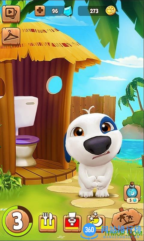 我的汉克狗2中文版(My Talking Hank2) v1.9.6.803 安卓版 0