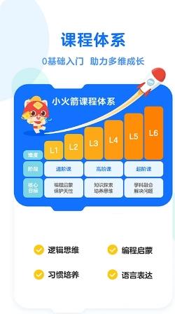 小火箭幼儿编程启蒙课 v4.0.1安卓版 3