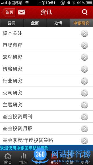 中银证券移动理财app v6.03.080安卓版 2
