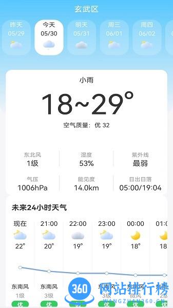 鸿运天气预报app v1.3.1安卓版 3