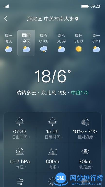 青蛙天气预报 v2.0.2安卓版 2