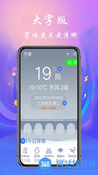 真好天气大字版app v3.4.1安卓版 1