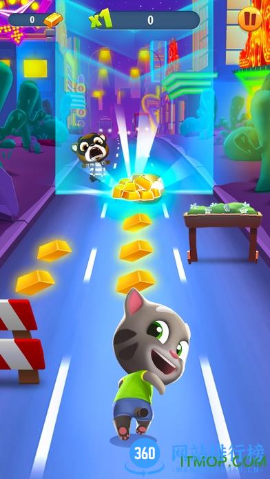 汤姆猫跑酷无敌版无限金币(Talking Tom Gold Run) v4.6.0.896 安卓版 0