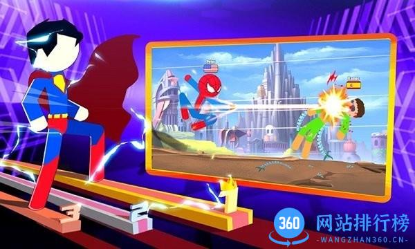 超级火柴人队长游戏 v1.0.1 安卓版 1