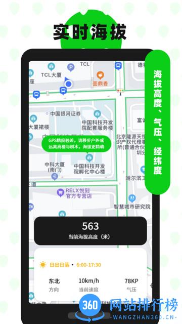 海拔GPS指南针