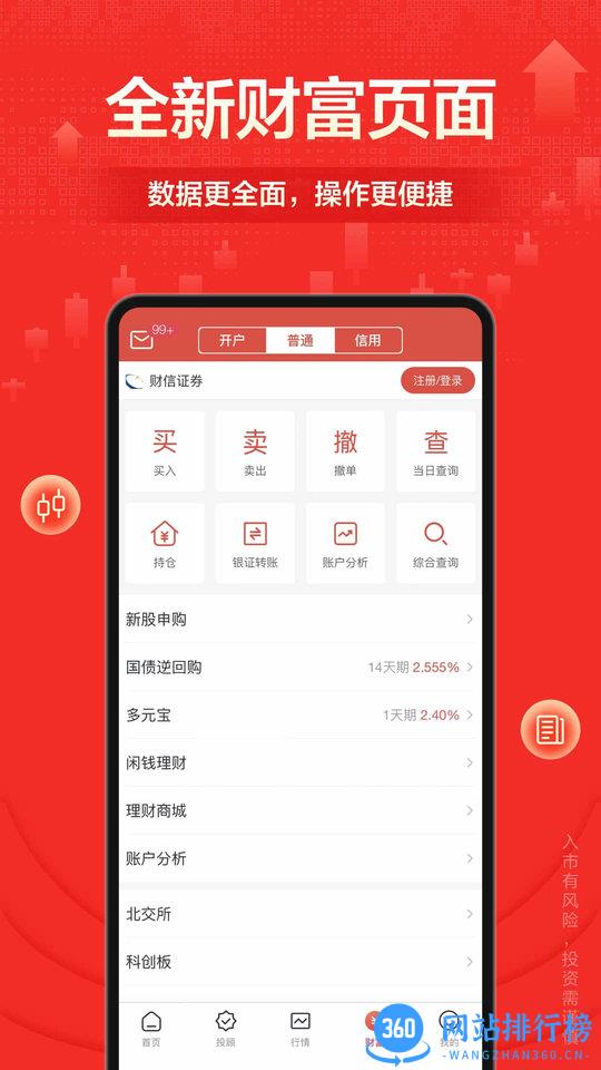 财信证券财富乐赚手机版 v6.4.0安卓版 1