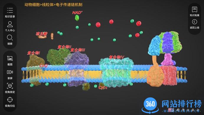 细胞生物学3D资源库系统app