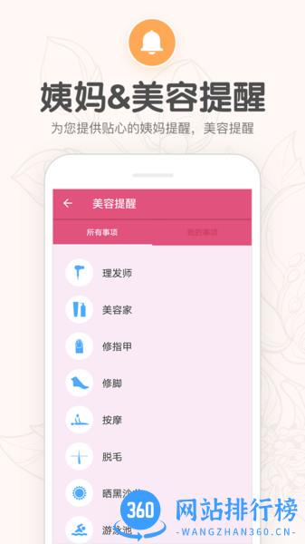 月经期提醒日历 v4.6安卓版 0