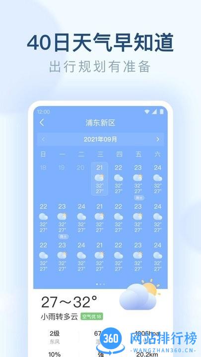 朗朗天气预报软件 v1.9.32安卓版 0