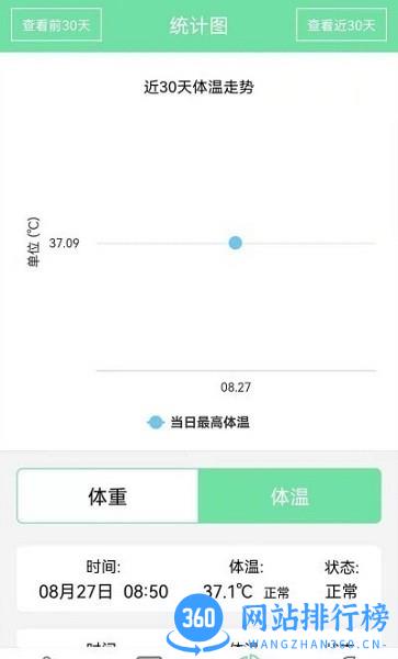 体温体重记录表 v1.7 安卓版 2