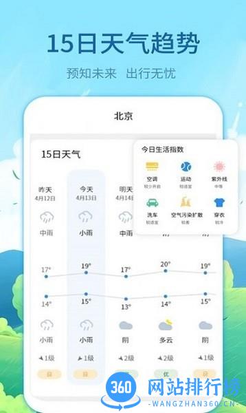 实时天气预告 v3.13.1 安卓版 2