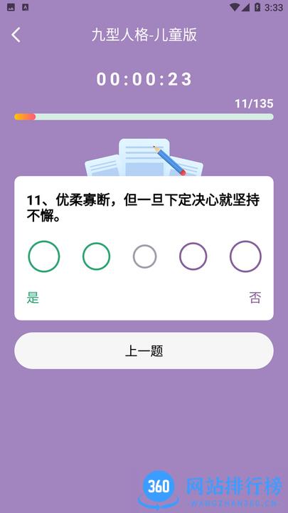 九型人格测试app