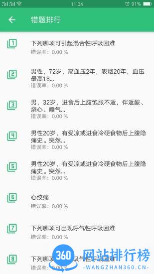 呼吸内科学中级题库app v1.2.4 安卓版 0