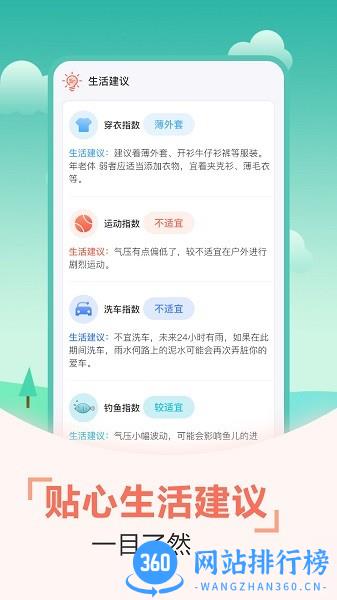 今日水印天气软件手机版 v3.1.0安卓版 1