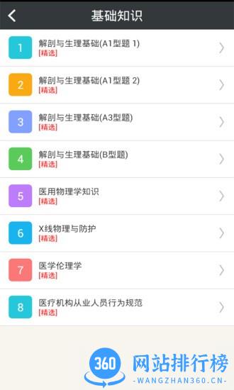 放射医学技术中级 v6.0.6安卓版 1
