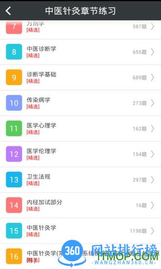 中医针灸总题库(医师版) v6.0.4 安卓版 1