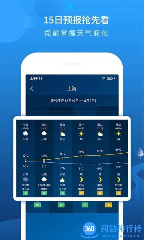 时刻天气预报app v1.0.5 安卓版 2