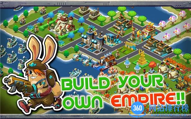 兔子帝国全面战争无限金币内购破解版(Bunny Empires) v1.1.2 安卓中文破解版 0