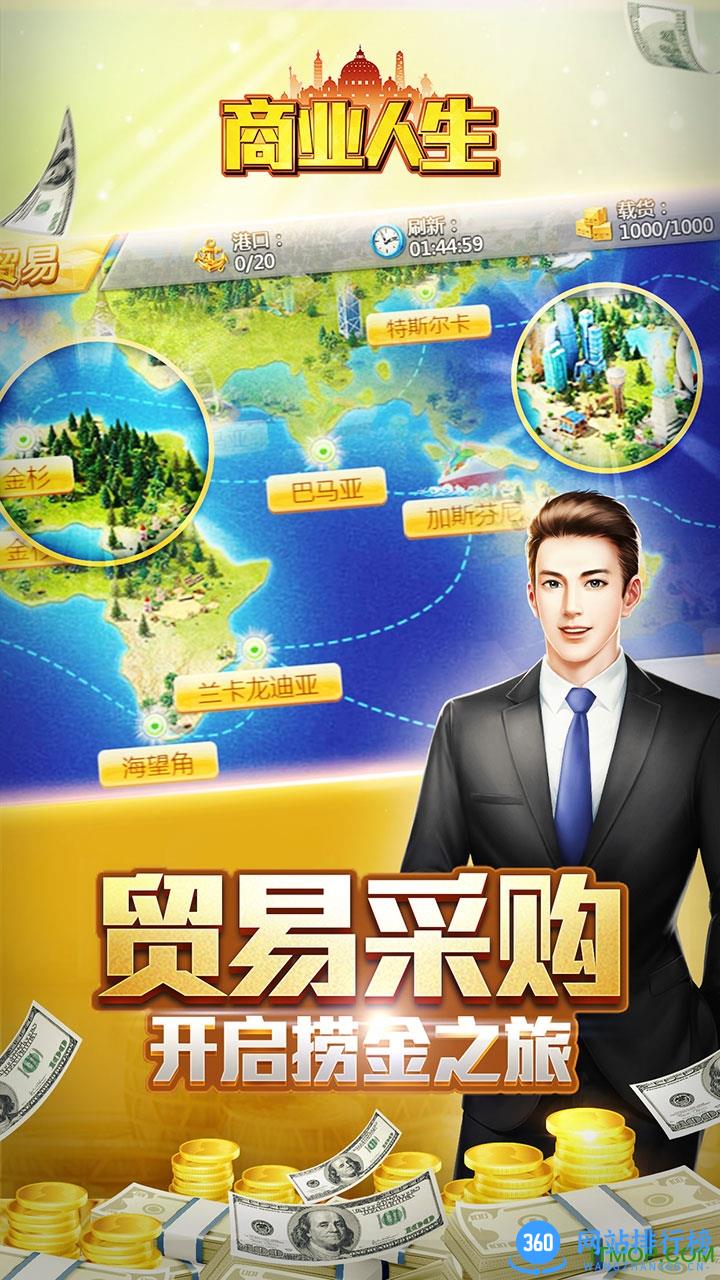 商业人生内购破解版 v1.0 安卓无限资金钻石修改版 1