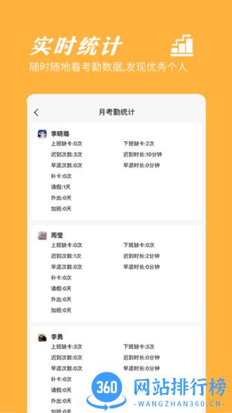橙子考勤 v2022091201 安卓版 0