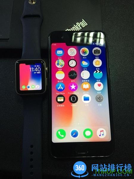 iPhone X小米主题