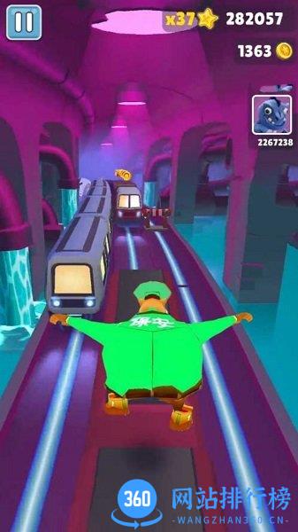 快乐酷跑身法躲金币免费版 v1.0 安卓版 2