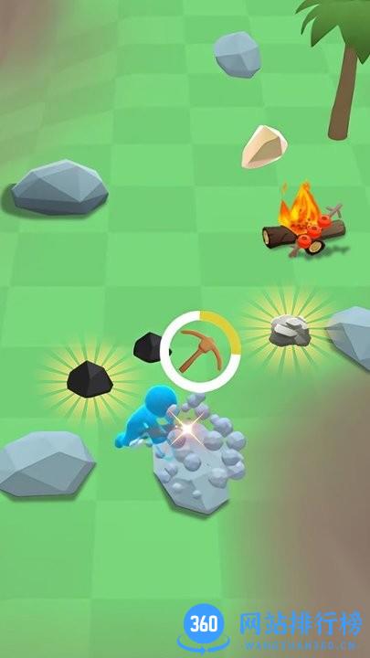 火柴欢乐超人模拟荒岛求生 v1.0.0 安卓版 2