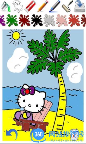 小公主画猫咪游戏