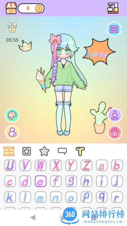 粉彩女孩换装软件 v1.1.5 安卓版 1