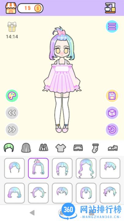 粉彩女孩换装软件 v1.1.5 安卓版 3