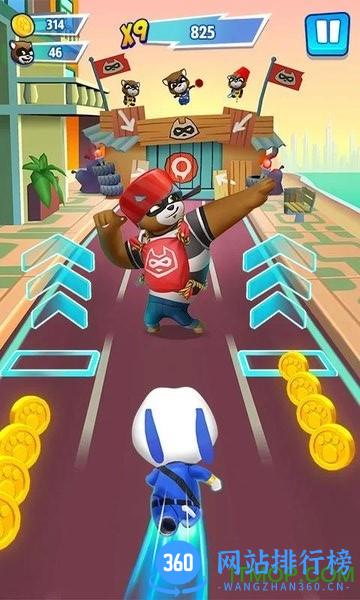汤姆猫英雄跑酷最新版本(Talking Tom Hero Dash) v3.5.1.431 安卓版 2