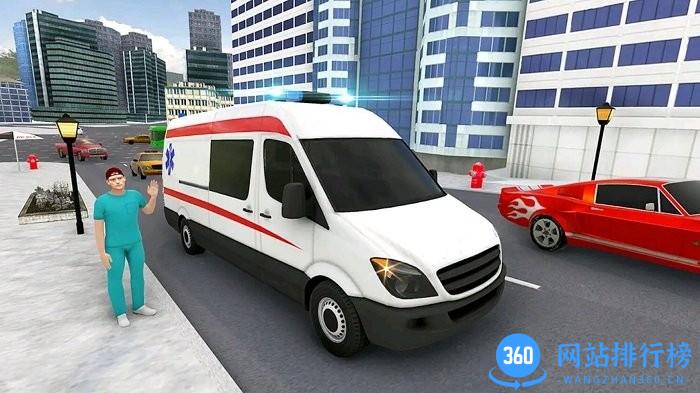 救护车模拟3D中文版 v1.0 安卓最新版 1
