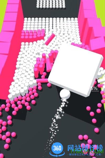 彩色躲避球球3D v1.0 安卓版 1