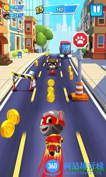 汤姆猫英雄跑酷最新版本(Talking Tom Hero Dash) v3.5.1.431 安卓版 3