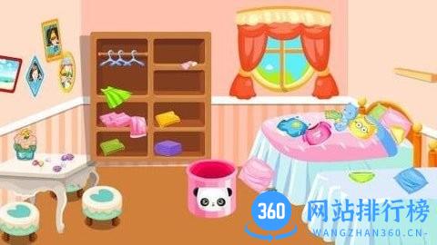 兔宝宝整理房间