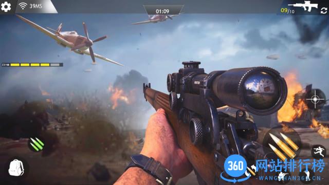 二战射击战场官方中文版 v1.02 安卓版 1