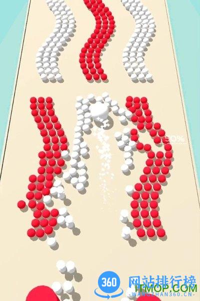 彩色躲避球球3D v1.0 安卓版 0