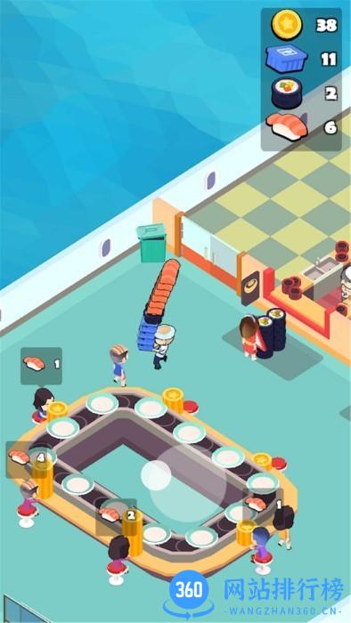 旋转模拟器海上寿司店 v1.0.0 安卓版 2