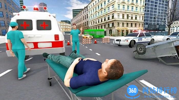 救护车模拟3D中文版 v1.0 安卓最新版 0