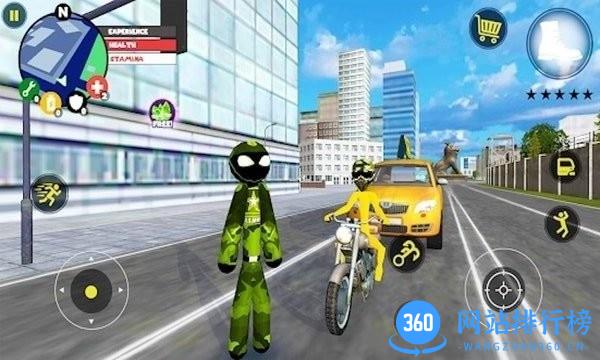 火柴人城市绳索英雄最新版 v1.1 安卓版 2
