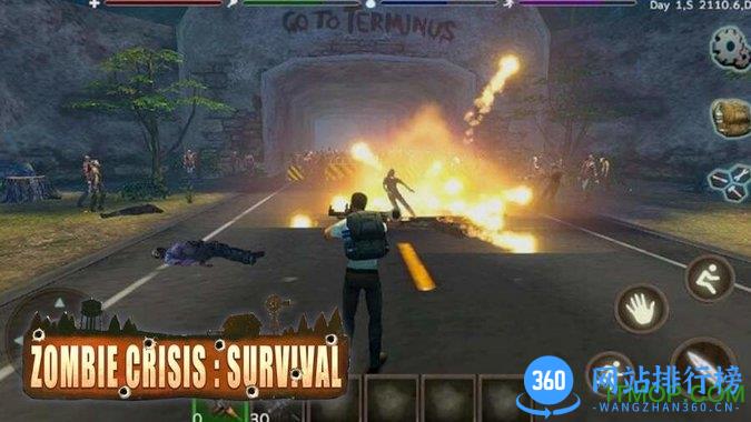 丧尸绝境生存内购破解版(Zombie Crisis: Survival) v2.1 安卓无限资源金币版 0