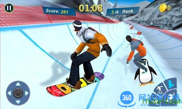 诺基亚三维滑雪java v1.0 安卓版 2