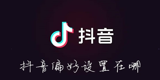 抖音偏好设置在哪里