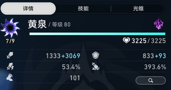 崩坏星穹铁道黄泉衣服和属性球选择优先级