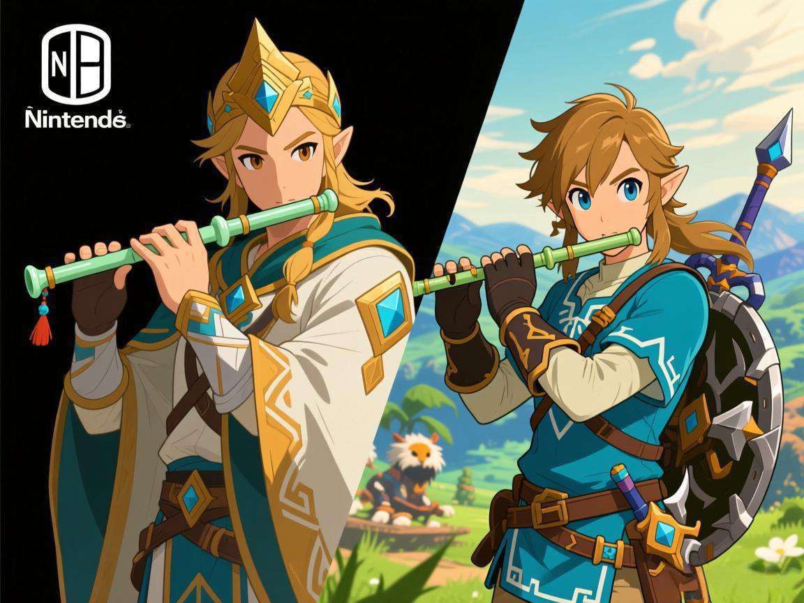 任天堂神作对比：石之笛与荒野之息