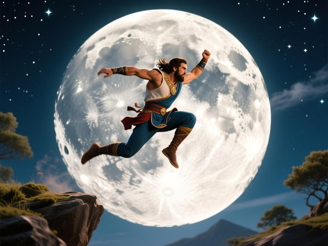 奥德赛跳跃技巧轻松拿下九九九月亮