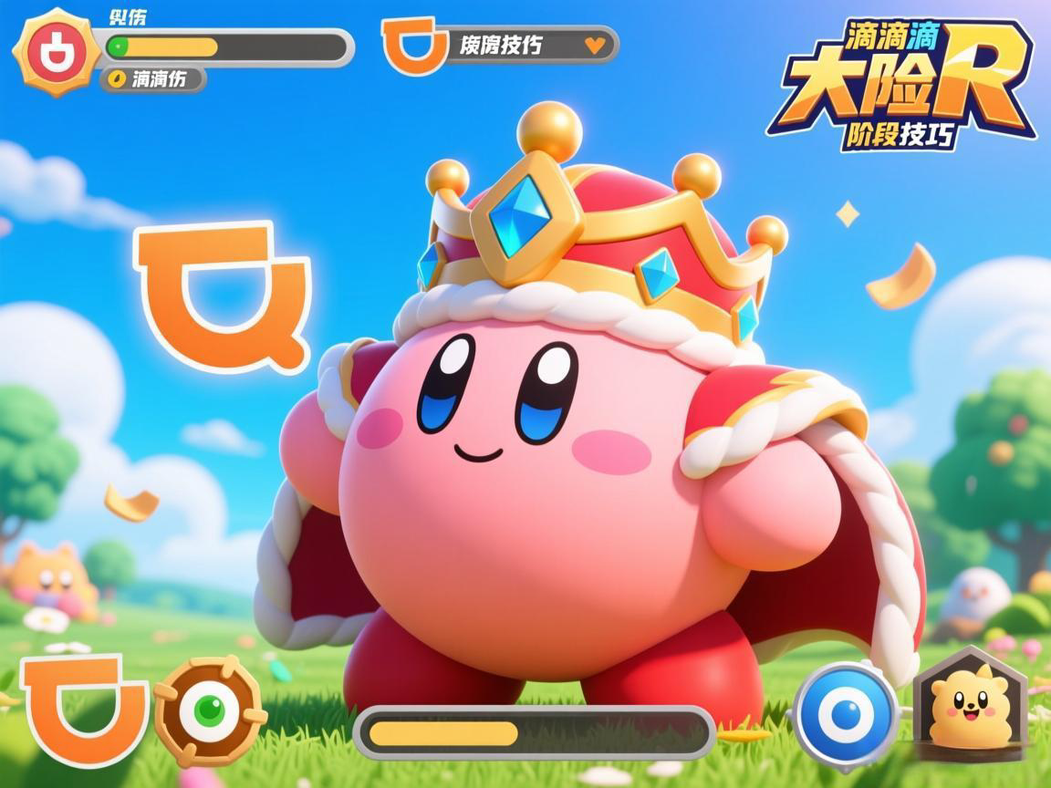 卡比无伤打滴滴滴大王R阶段技巧