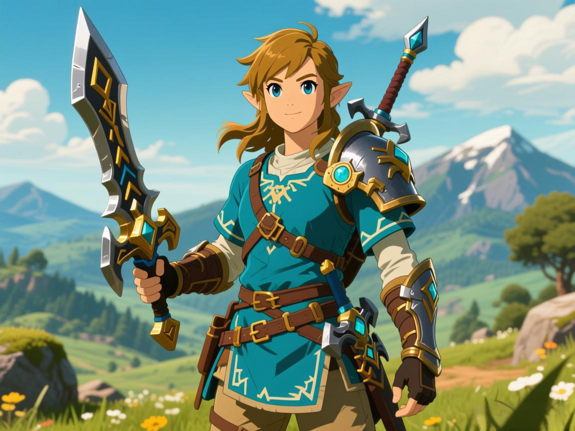 荒野之息致敬前作武器防具故事