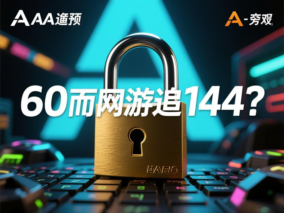 为何3A锁60而网游追144？