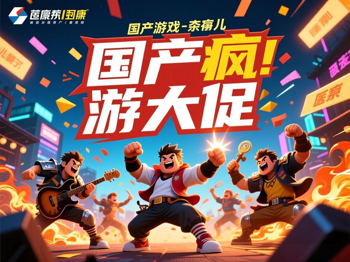 医保杀疯了！国产游戏大促